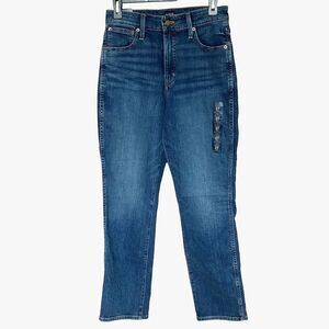 J Crew Curvy Classic Jeans Women’s Straight Leg High Rise 28 x 29" Preppy NWT